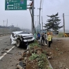 20대 몰던 카니발에 치여… 경운기 탄 부부 모두 숨져
