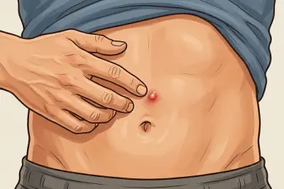 배에 불쑥 자라난 뾰루지, 커지고 피나더니…악성 종양이었다