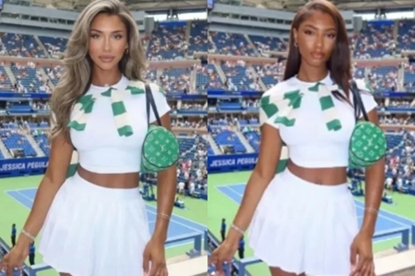 인공지능(AI)을 이용해 타인의 신체 사진에 자신의 얼굴을 합성한 게시물을 올린 유명 인플루언서가 거센 비난을 받고 있다. 피해자인 콘텐츠 크리에이터 타티아나 엘리자베스(오른쪽) 스레드 캡처