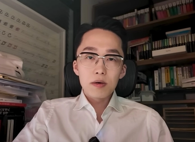 106만명의 구독자를 보유한 정치 유튜버 성제준씨. 유튜브 채널 ‘성제준’ 캡처