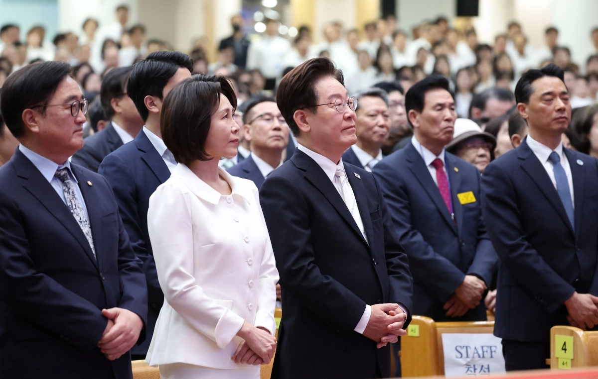 李대통령 부활절 연합예배 참석