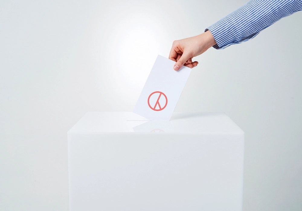 투표 이미지. 아이클릭아트