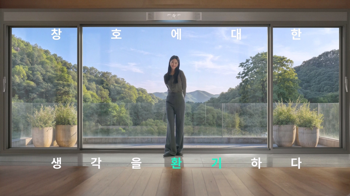 휴그린의 신규 광고 ‘신민아가 살아보고서’ 영상화면 갈무리. 금호석유화학 제공