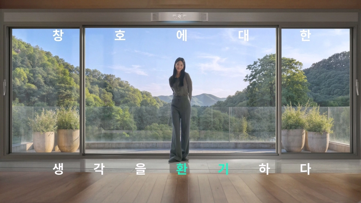 휴그린의 신규 광고 ‘신민아가 살아보고서’ 영상화면 갈무리. 금호석유화학 제공