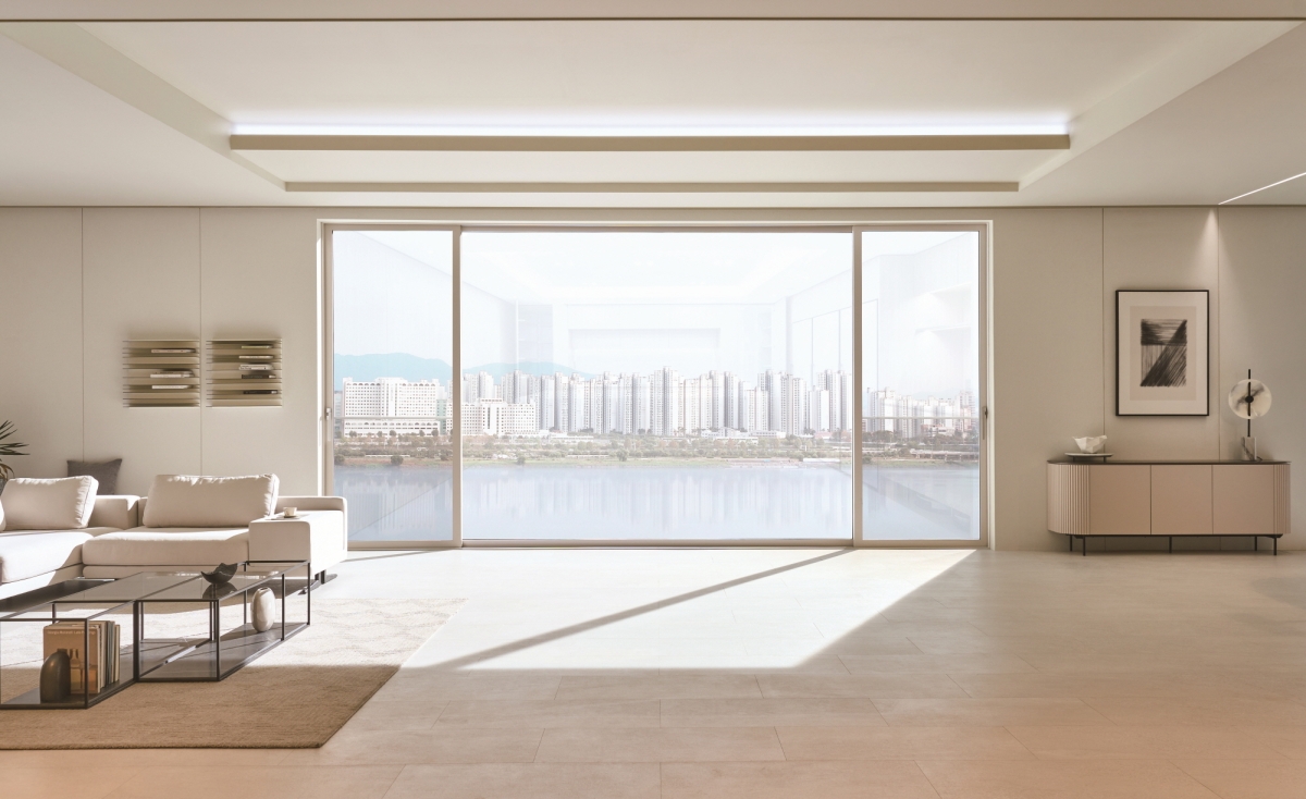 LX지인 창호 ‘뷰프레임’. LX하우시스 제공