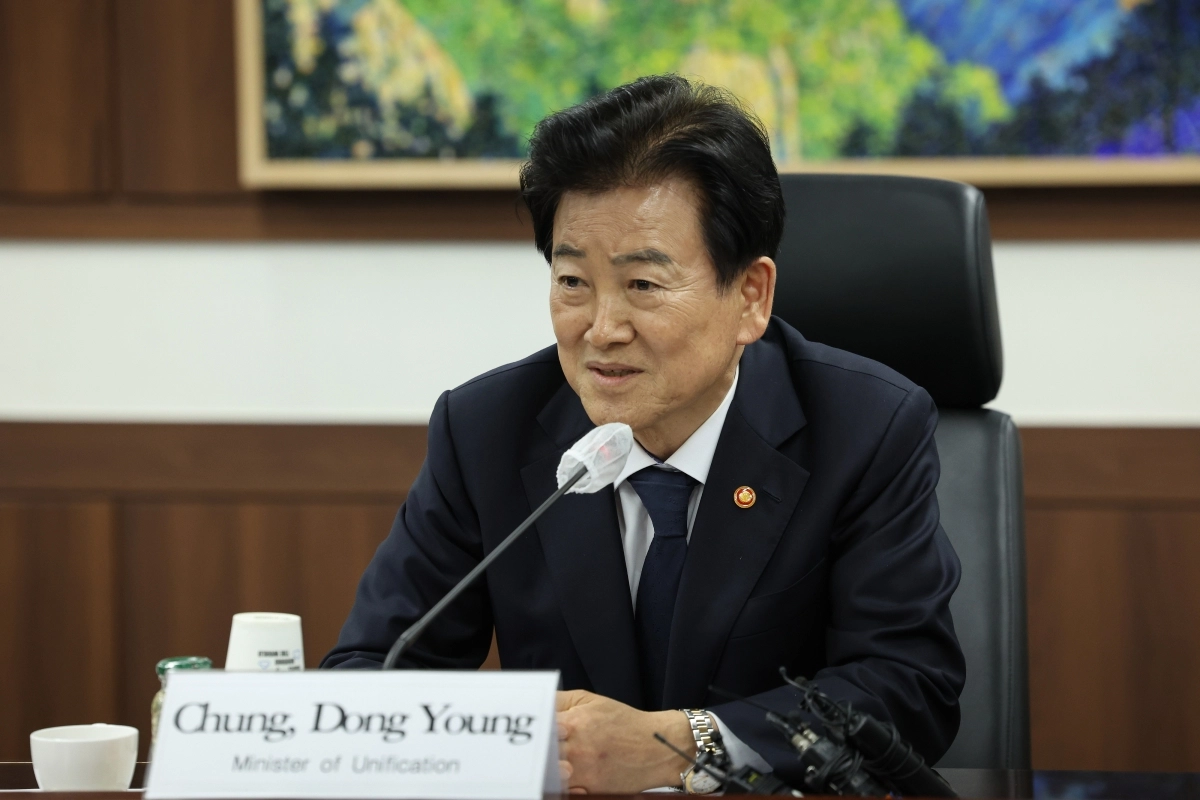 정동영 통일장관, 유럽의회 외교위원장 일행 면담