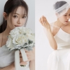 ‘중식 여신’ 박은영, 웨딩 화보 공개…눈부신 5월의 신부