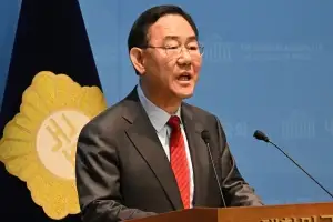 기자회견하는 주호영 의원