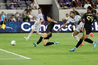 손흥민, 12경기 만에 골 맛…북중미 챔피언십 8강 1차전 결승골