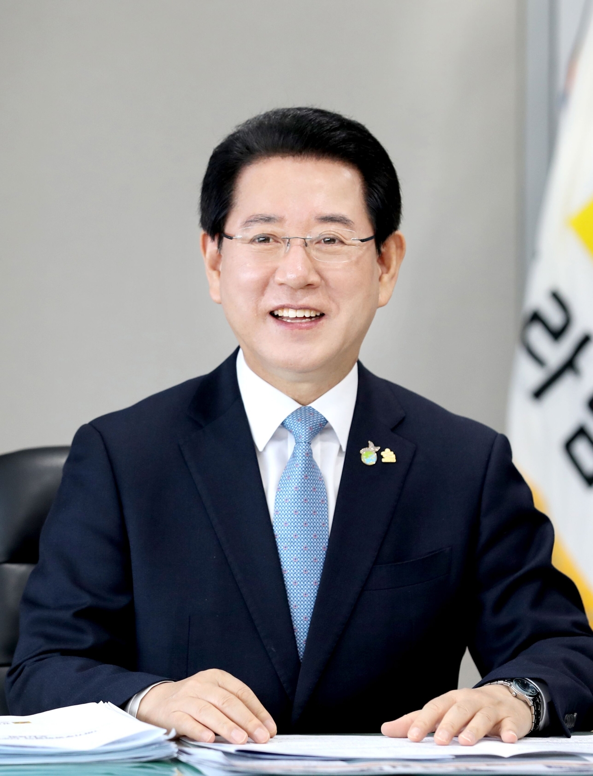 김영록 더불어민주당 전남광주특별시장 예비후보. 김영록 선거사무소 제공
