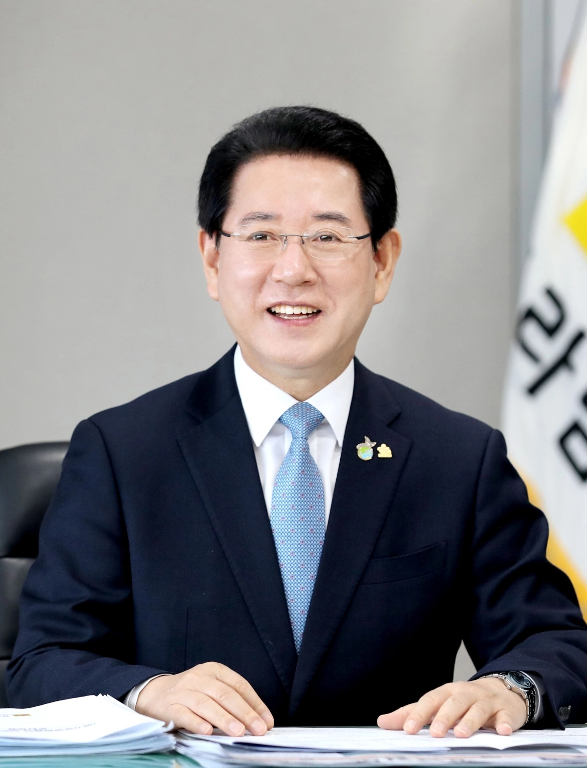 김영록 더불어민주당 전남광주특별시장 예비후보. 김영록 선거사무소 제공
