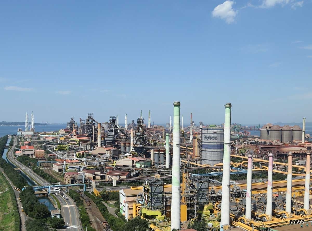 포항제철소 전경. 포스코 제공