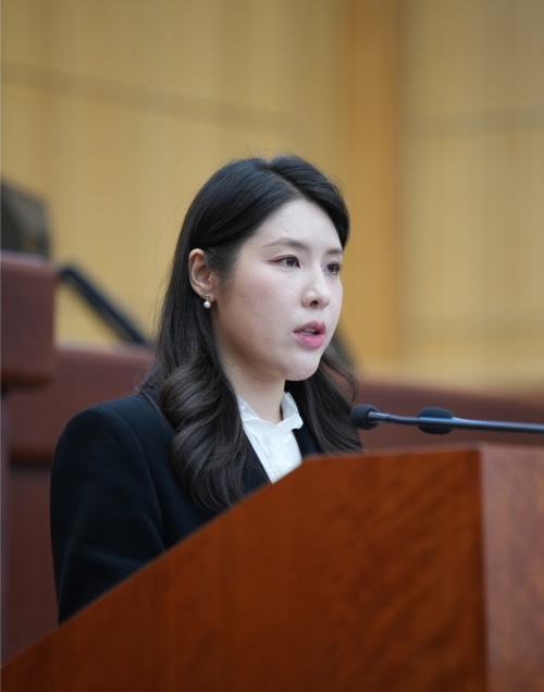 김슬지 전북도의원. 전북도의회 홈페이지