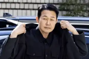 [포토] 박성웅, ‘임성근 위증’ 재판 증인 출석