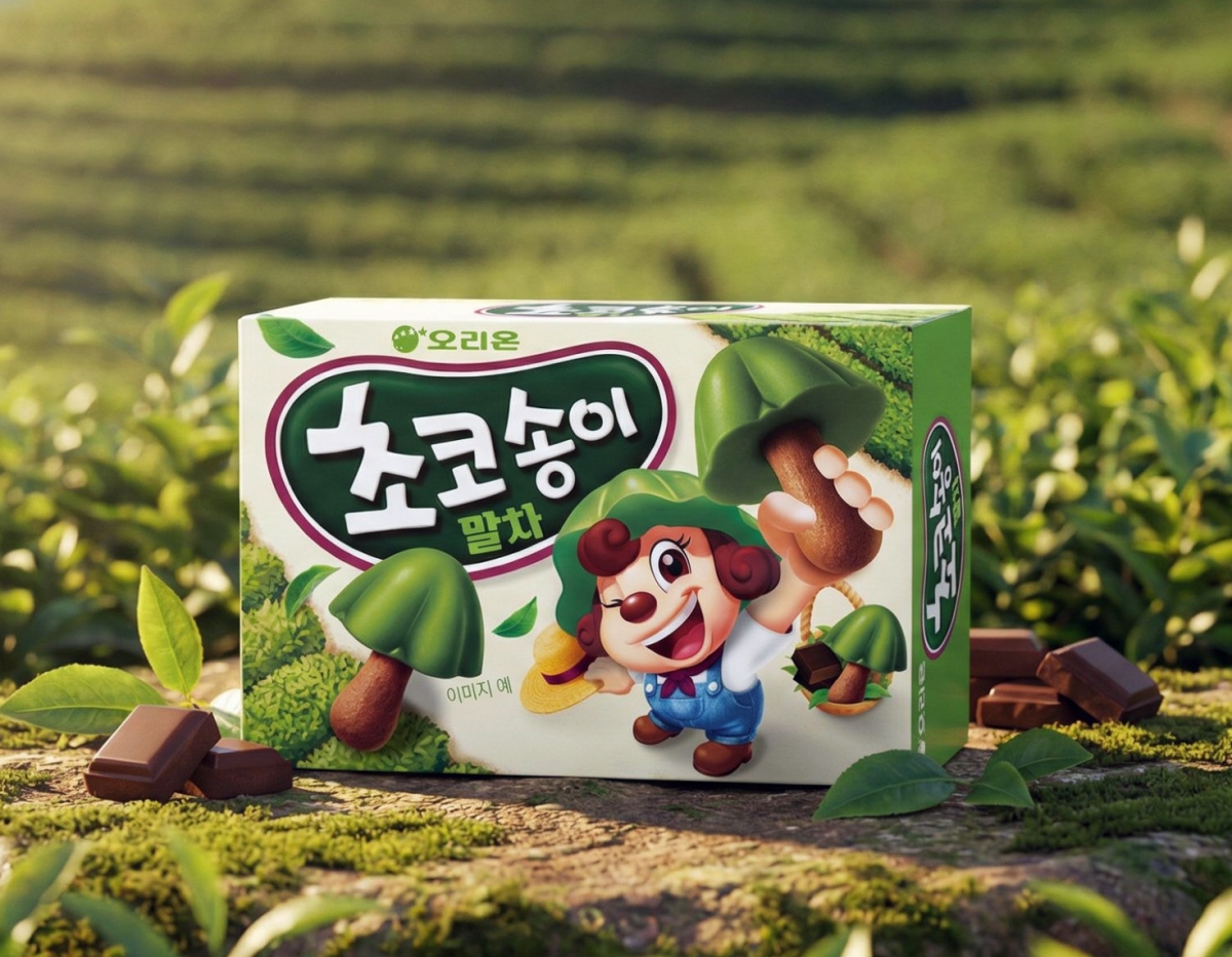 오리온 초코송이 말차. 오리온 제공