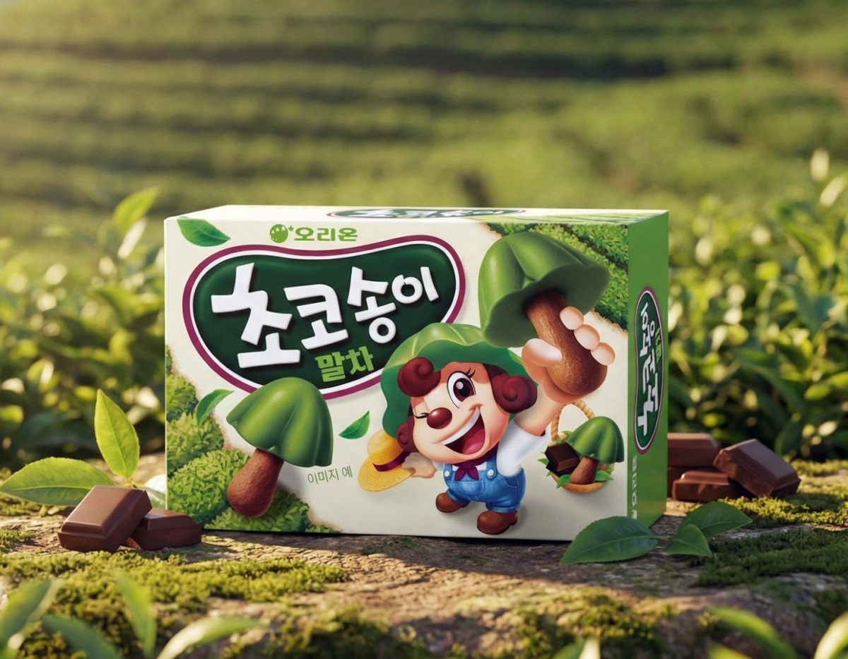 오리온 초코송이 말차. 오리온 제공