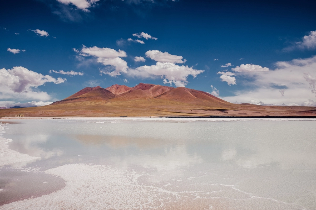 아르헨티나 옴브레 무에르토 염호 전경. 포스코홀딩스 제공