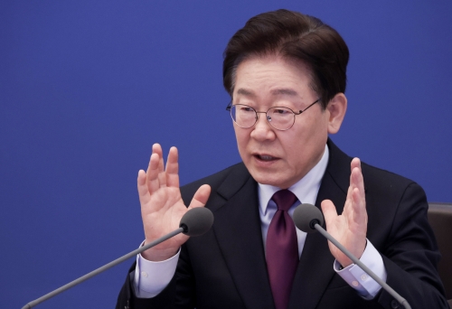 이재명 대통령이 9일 청와대에서 열린 수석보좌관회의에서 발언하고 있다. 2026.4.9 연합뉴스