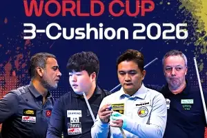 세계랭킹 1위 조명우, 2026 보고타 세계3쿠션 당구월드컵 정상 향한 경쟁 돌입