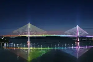 “목포의 밤이 달라진다”… 목포대교 경관조명 개선