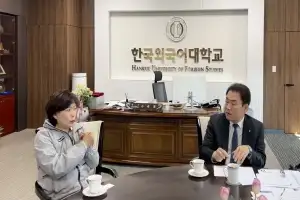 심미경 서울시의원, 한국외대 강기훈 총장과 지역 교육 혁신을 위한 ‘관·학 협력’ 맞춤형 모델 논의
