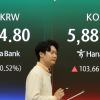 코스피 1%대 상승… 휴전 기대에 5900선 ‘눈앞’(종합)