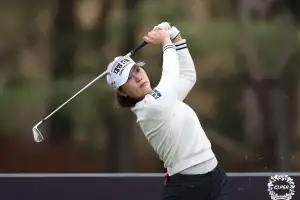 코스레코드 9언더파 김민선, KLPGA투어 iM오픈 2라운드 공동 선두 도약