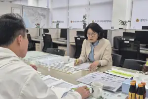 신미숙 경기도의원, 배드민턴 전용구장 주차난에 시민불편가중 청취