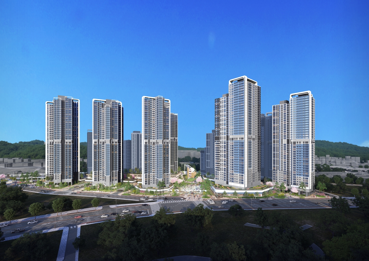 서울 구로구 오류동 ‘온수역 럭비구장 특별계획구역’ 개발 예상 조감도. 서울시 제공