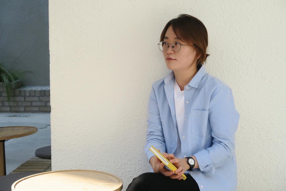 김혜진 작가 ⓒ이해수