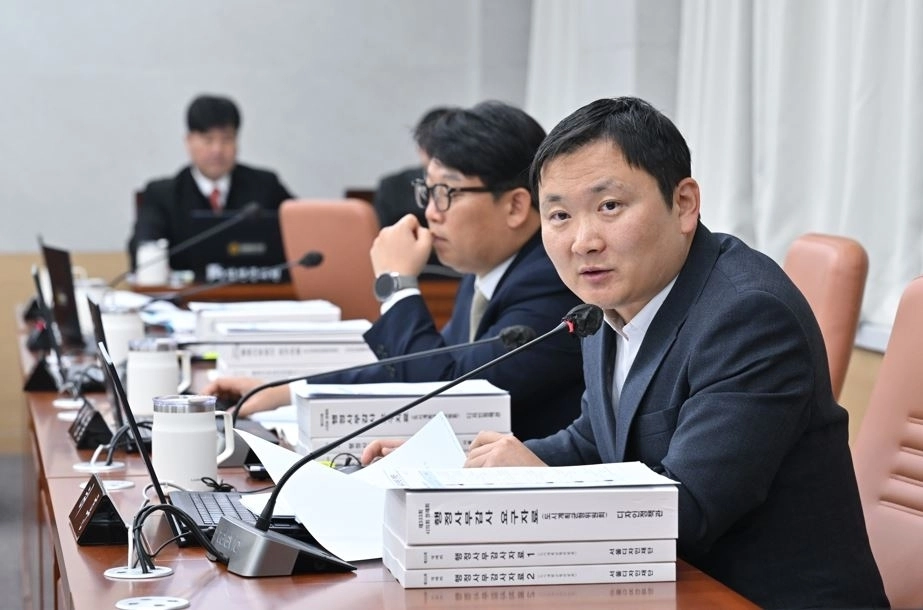 발언하는 허훈 의원