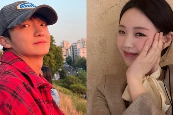 배우 겸 방송인 지예은(오른쪽)과 댄서 바타가 열애 중이다. 인스타그램 캡처