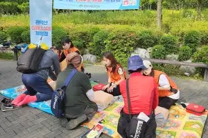 ‘관악산 심폐소생술 체험장’에서 등산 필수 지식 배운다