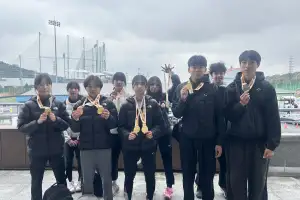 ‘육상 명문’ 칠곡 북삼중, 익산 보석배 육상대회서 메달 6개 쾌거