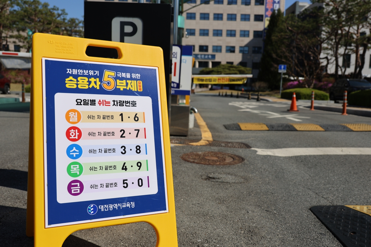 ‘직원은 2부제, 민원인은 5부제’