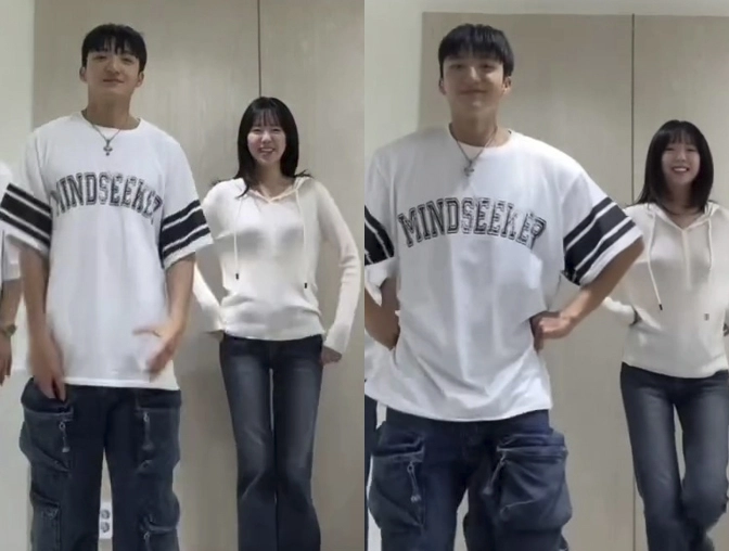 바타와 지예은. 사진=지석진 인스타그램 캡처