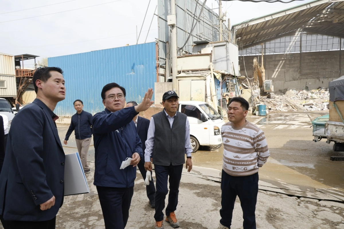 강서구청, 방화동 건폐장 이전 사업 점검