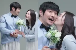 KCM, 아내와 15년만에 웨딩 사진…면사포 쓴 모습 ‘뭉클’