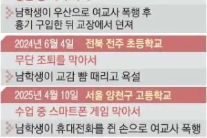 교사 대상 중대 범죄 급증… ‘학생부 기재’ 해법 될까