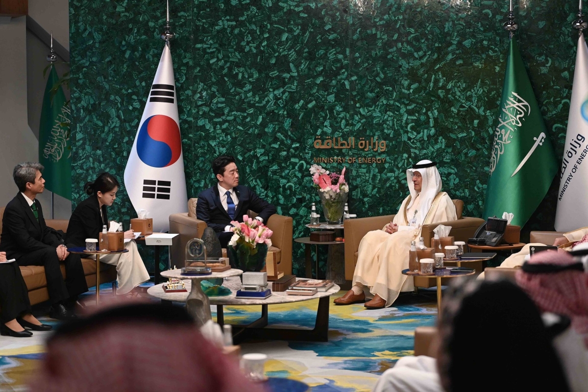 특사로 사우디아라비아 찾은 강훈식 비서실장