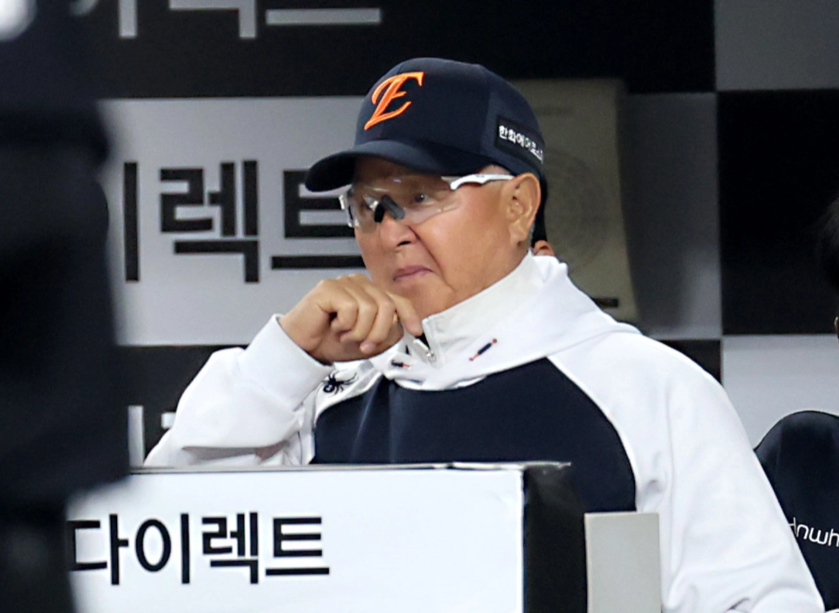 한화 김경문 감독. 뉴스1