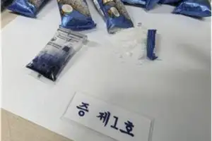 과자 봉지 뜯으니 필로폰 ‘우르르’…광주세관, 밀수입 라오스인 검거