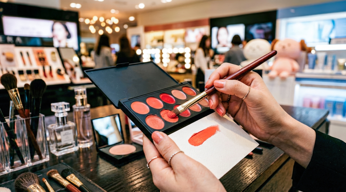 화장품 메이크업 자료사진. 해당 기사와 직접적인 관련 없음. 아이클릭아트