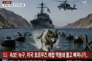 “호르무즈 봉쇄 뚫은 늑구” “유퀴즈 출연”…돌아온 늑구에 ‘밈’도 폭발했다