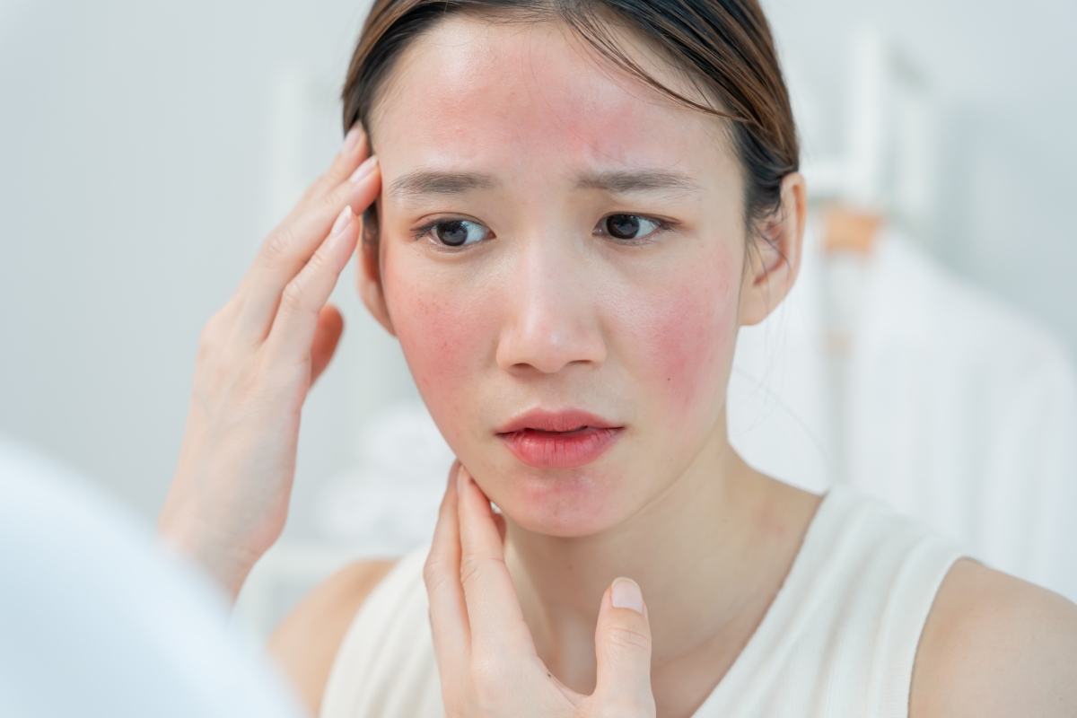 피부 노화 고민 자료 이미지. istock
