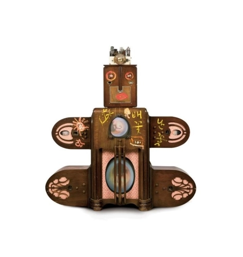 백남준 작가의 ‘김활란 박사’. 서울옥션 제공