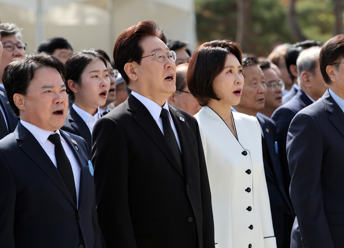 이재명 대통령, 4·19혁명 기념식 참석