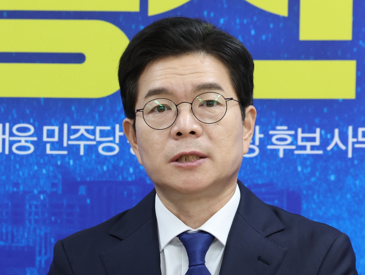 발언하는 정원오 서울시장 후보