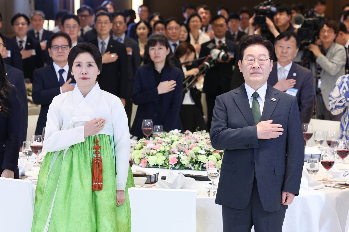 이재명 대통령, 인도 동포 간담회