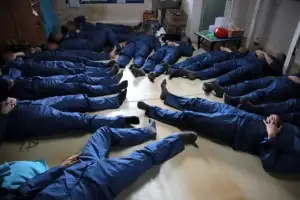 [포토] ‘콩나물시루’ 안양교도소 체험